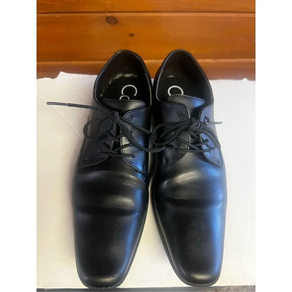 Calvin Klein Men's Brodie Lace Up Dress Oxford Black Sz 11